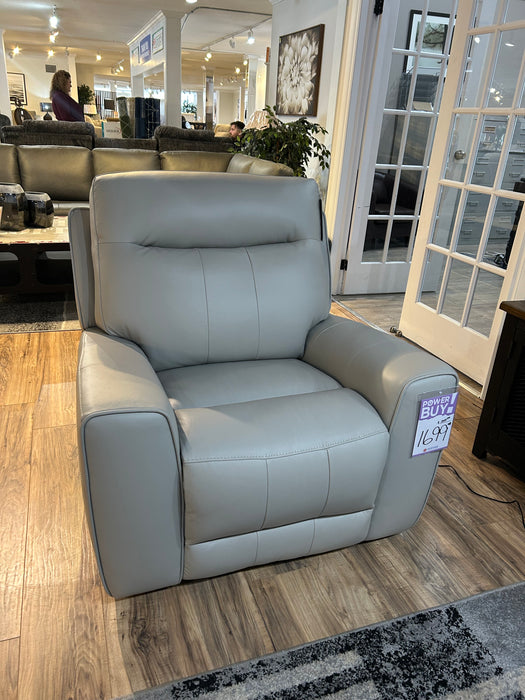 100% Leather Power Reclining Chair