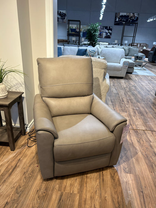 100% Leather Power Reclining Chair