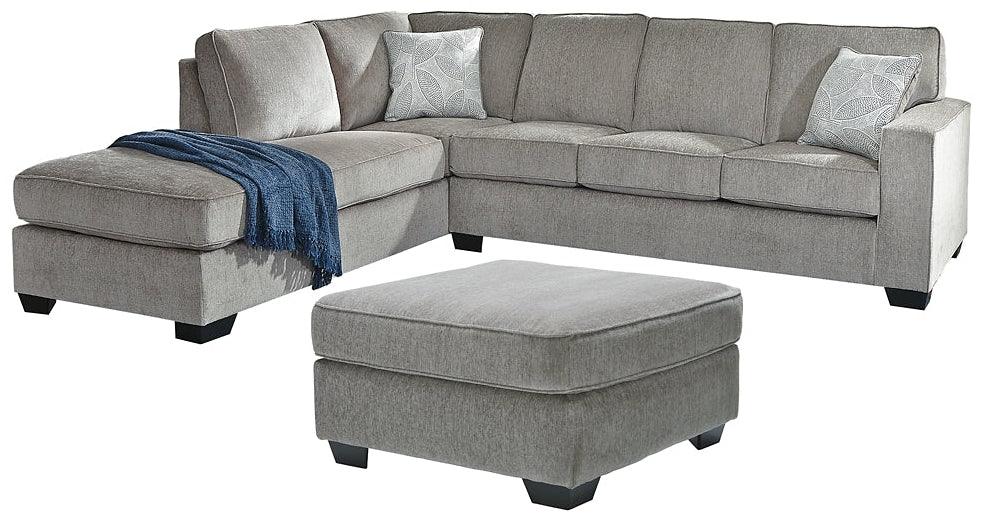 Altari 2-Piece Sleeper Sectional with Ottoman