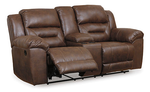 Stoneland DBL Rec Loveseat w/Console