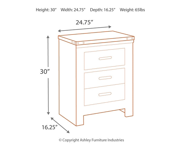 Trinell King Poster Bed with Dresser, Chest and 2 Nightstands