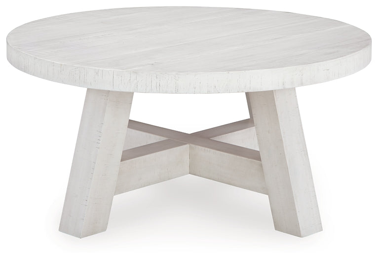 Jallison Coffee Table with 2 End Tables