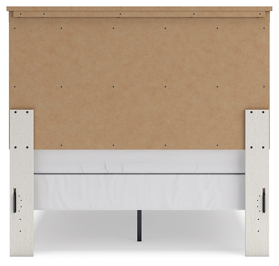 Linnocreek Full Panel Headboard with 2 Nightstands