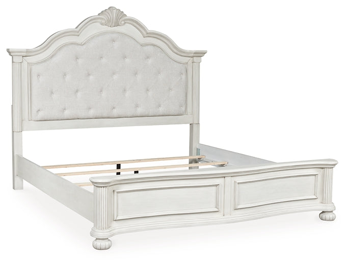 Montelaine California King Upholstered Panel Bed