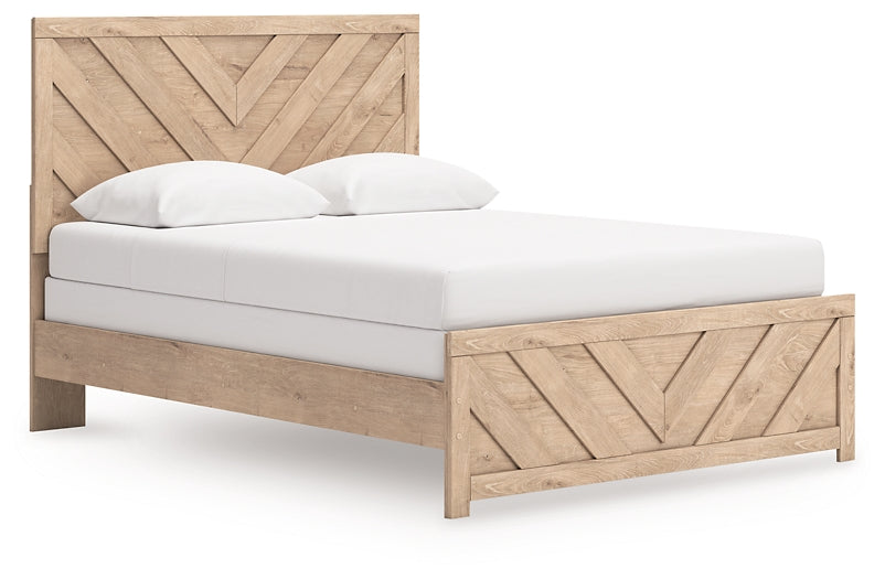 Sanginlane  Panel Bed