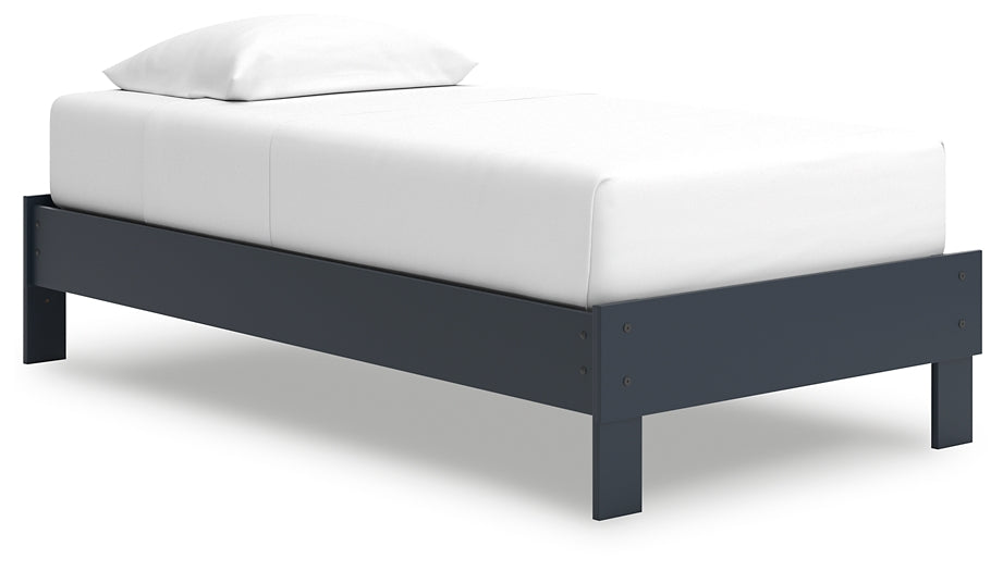 Simmenfort Twin Platform Bed with Dresser