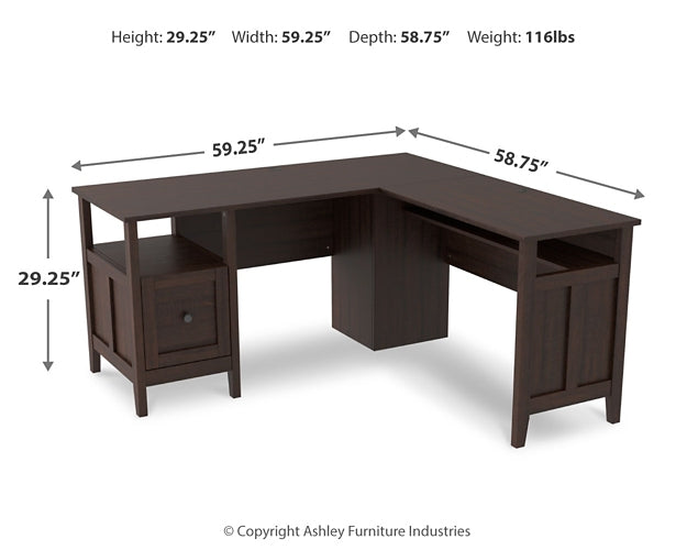 Camiburg 2-Piece Home Office Desk