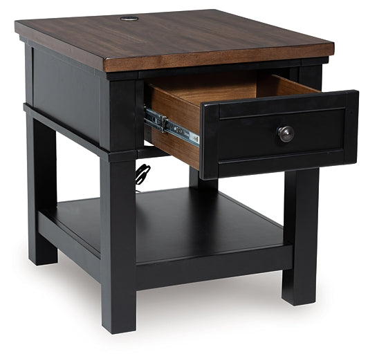 Wildenauer Rectangular End Table