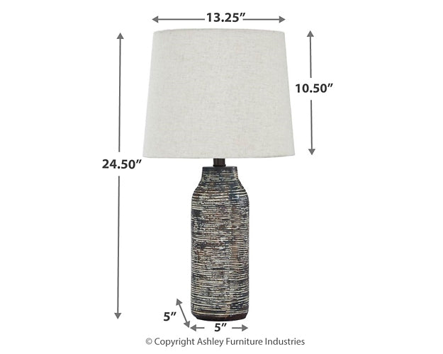 Mahima Paper Table Lamp (2/CN) (8027133083965)