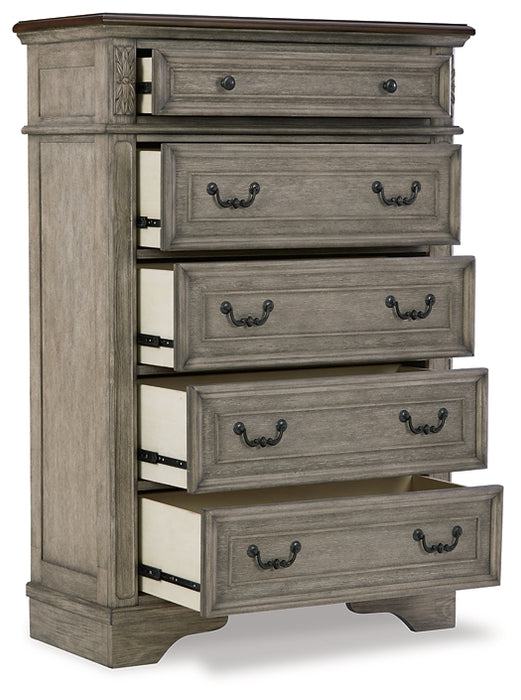 Lodenbay Five Drawer Chest (8027063517501)
