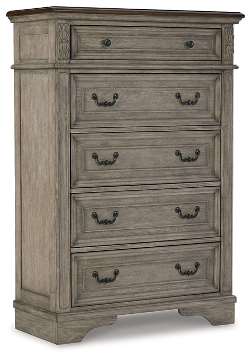 Lodenbay Five Drawer Chest (8027063517501)