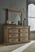 Markenburg Dresser and Mirror (8027134067005)