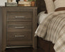 Juararo Queen Panel Bed with Mirrored Dresser, Chest and 2 Nightstands (8026980974909)